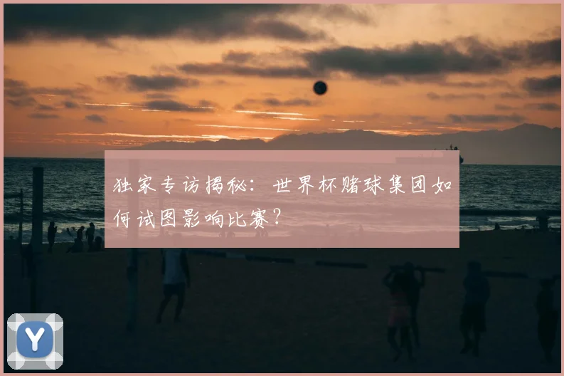 独家专访揭秘：世界杯赌球集团如何试图影响比赛？